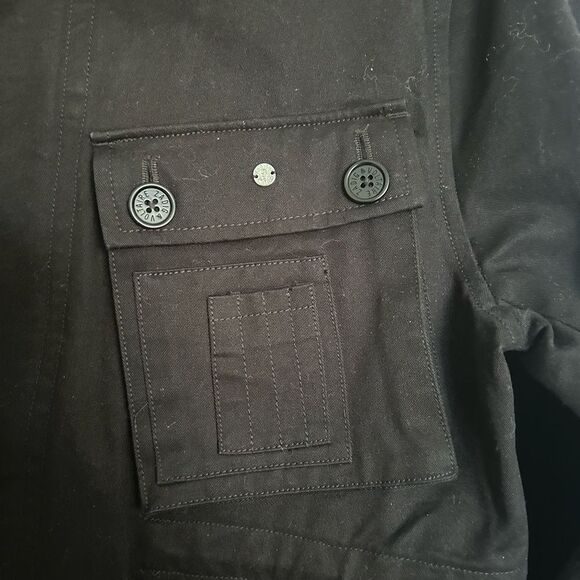 Zadig & Voltaire Kola Skull Black Utility Jacket - Picture 13 of 16